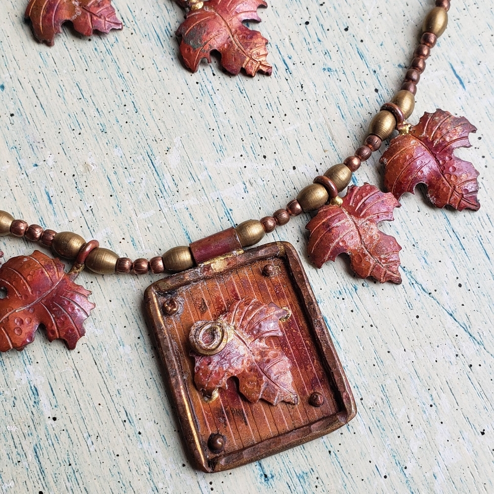 Copper Leaf Set - image 5